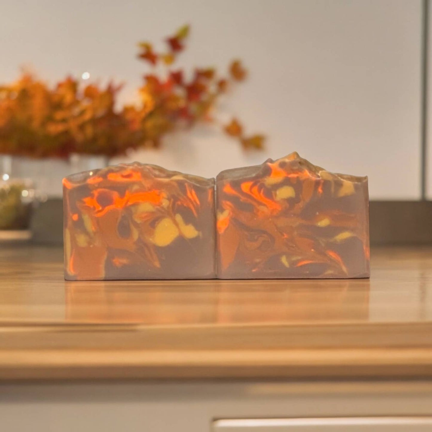 Spiced Pumpkin Eggnog Soap