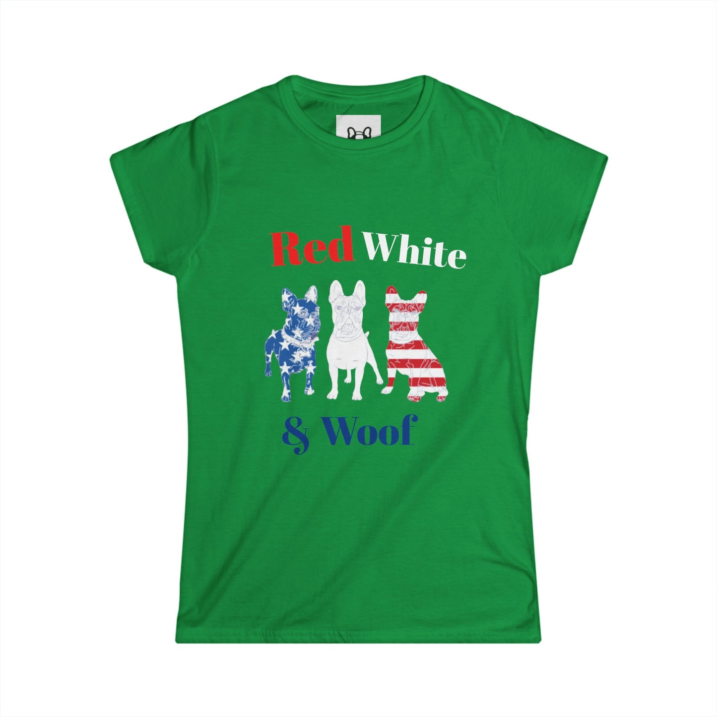 Patriotic Frenchie Women's Softstyle Tee