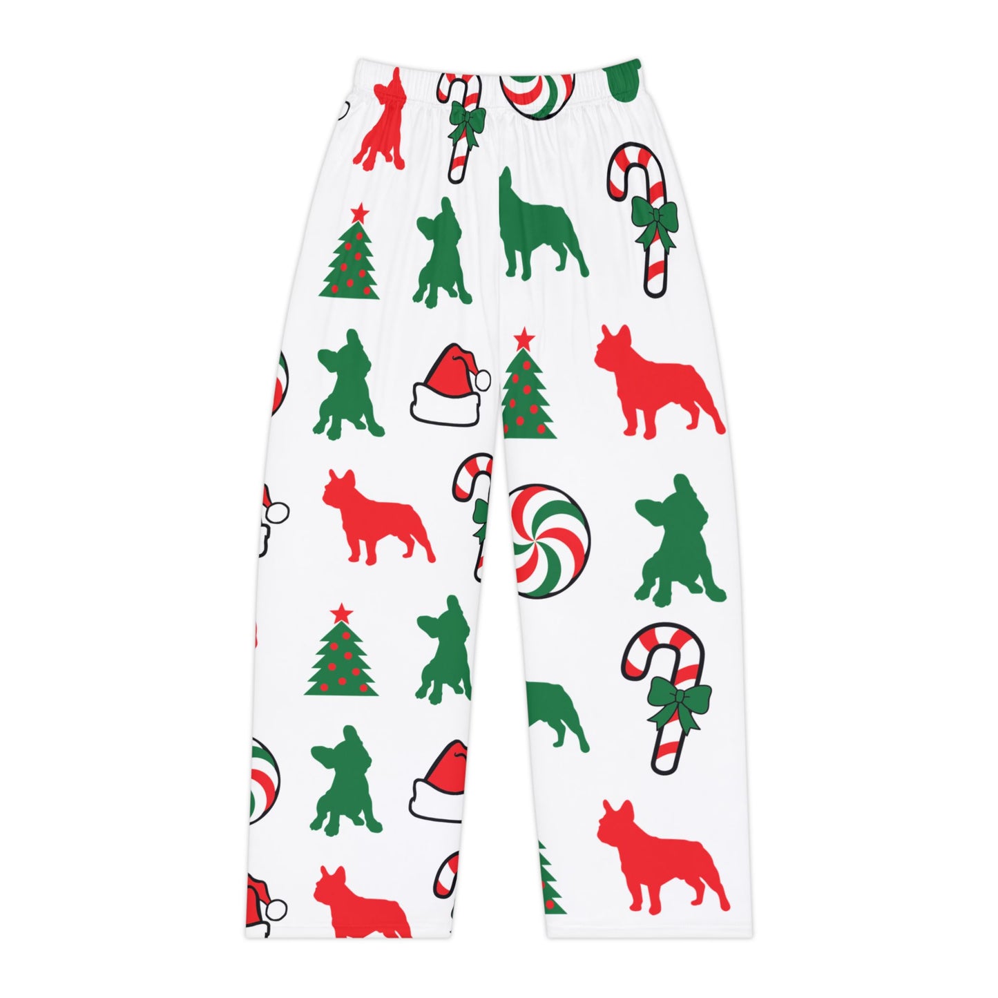 Christmas Frenchie Women's Pajama Pants