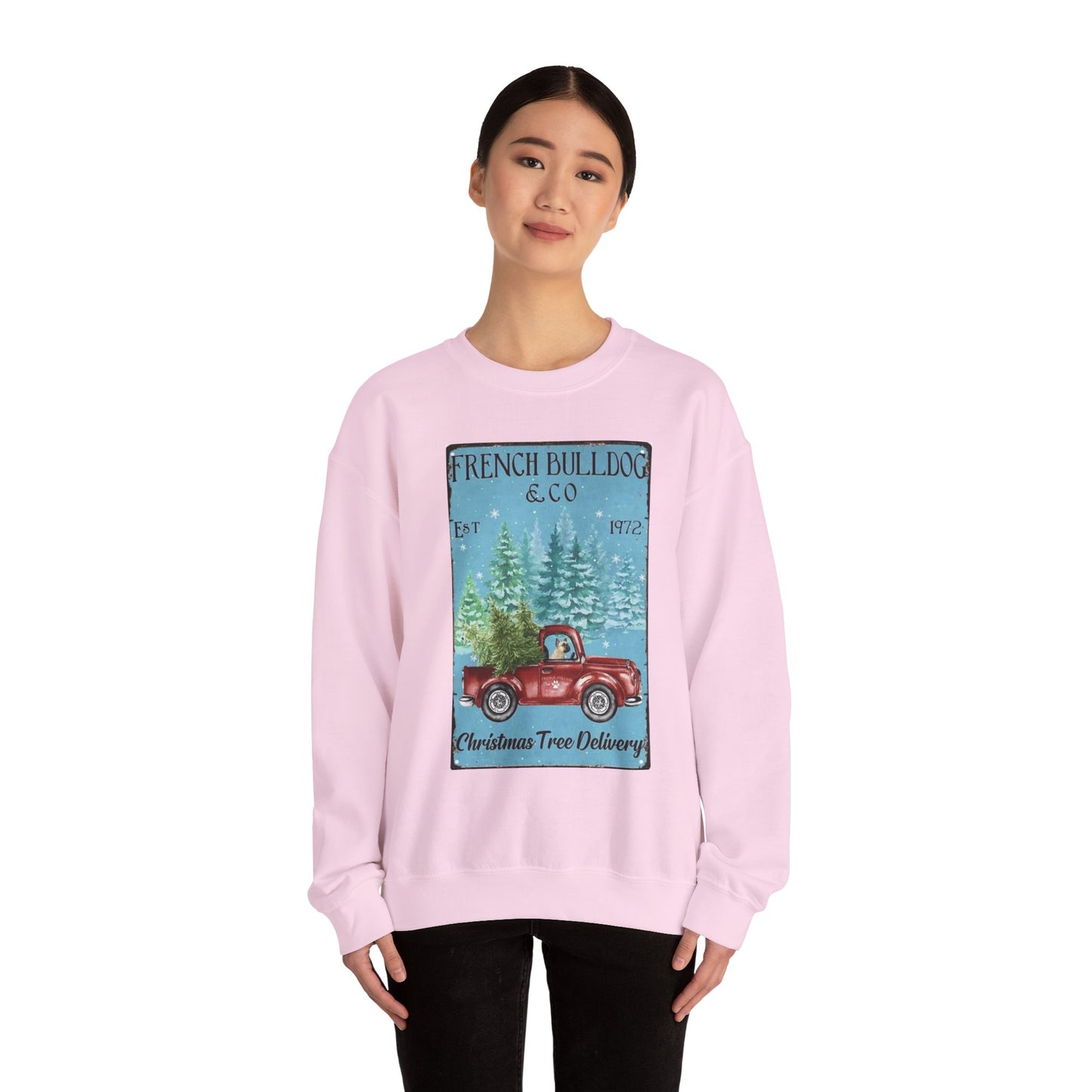 French Bulldog Crewneck Sweatshirt - Tree Company Design