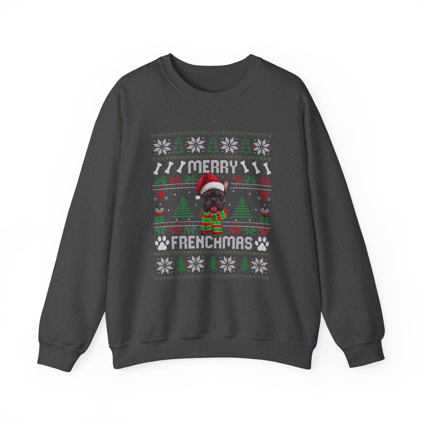 Merry Frenchmas Crew neck Sweatshirt