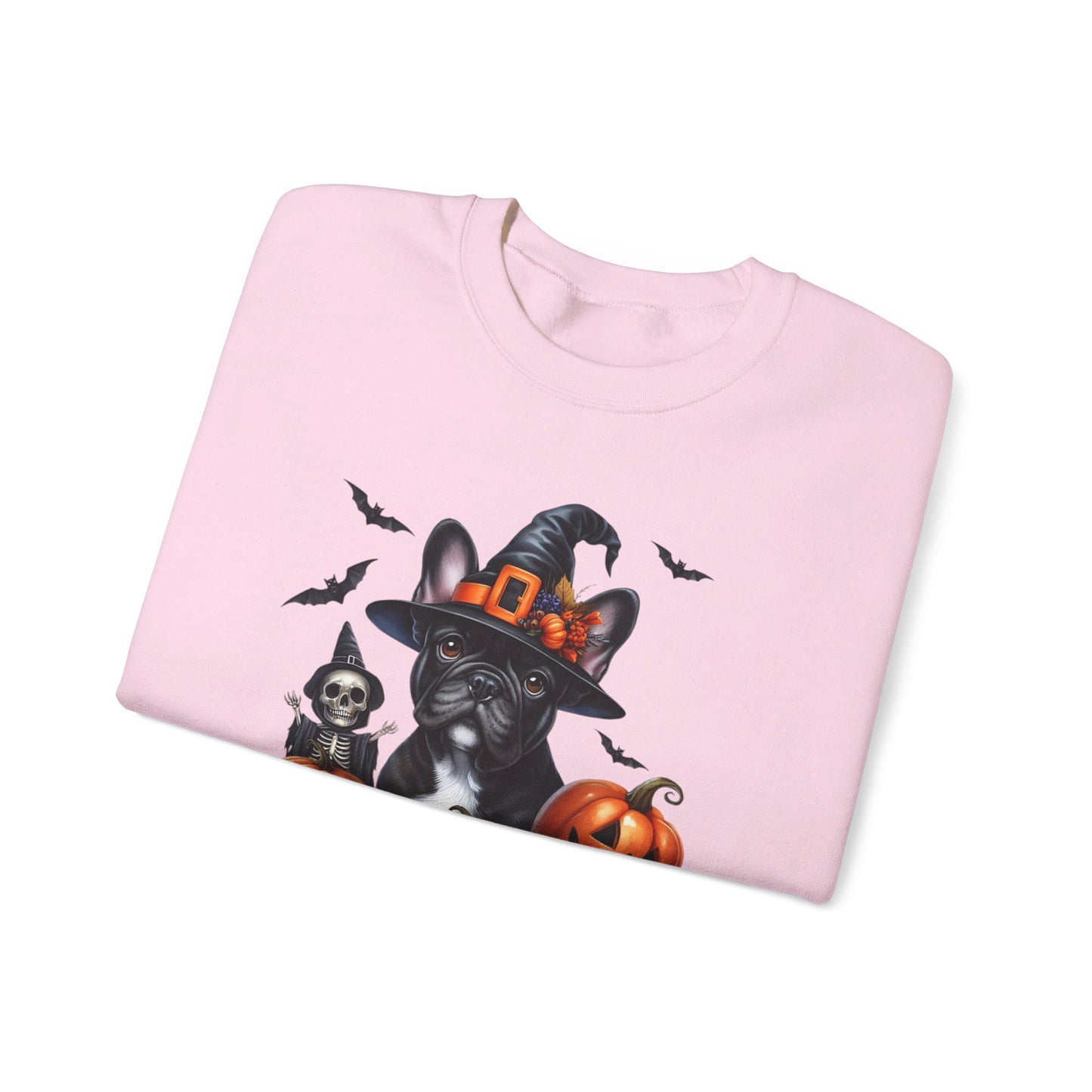 Frenchie Witch Unisex Heavy Blend™ Crewneck Sweatshirt