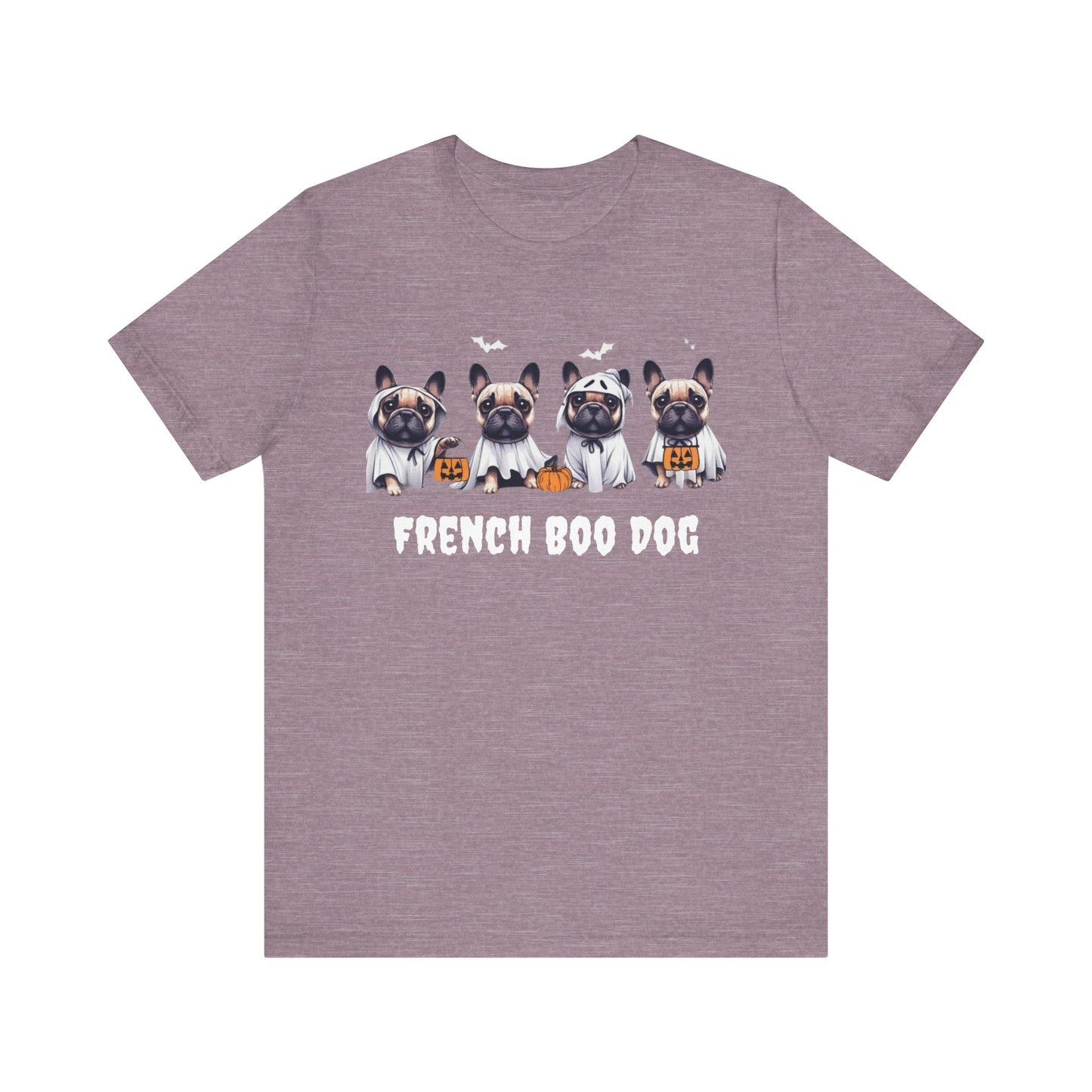 French Boo Dog Halloween Tee