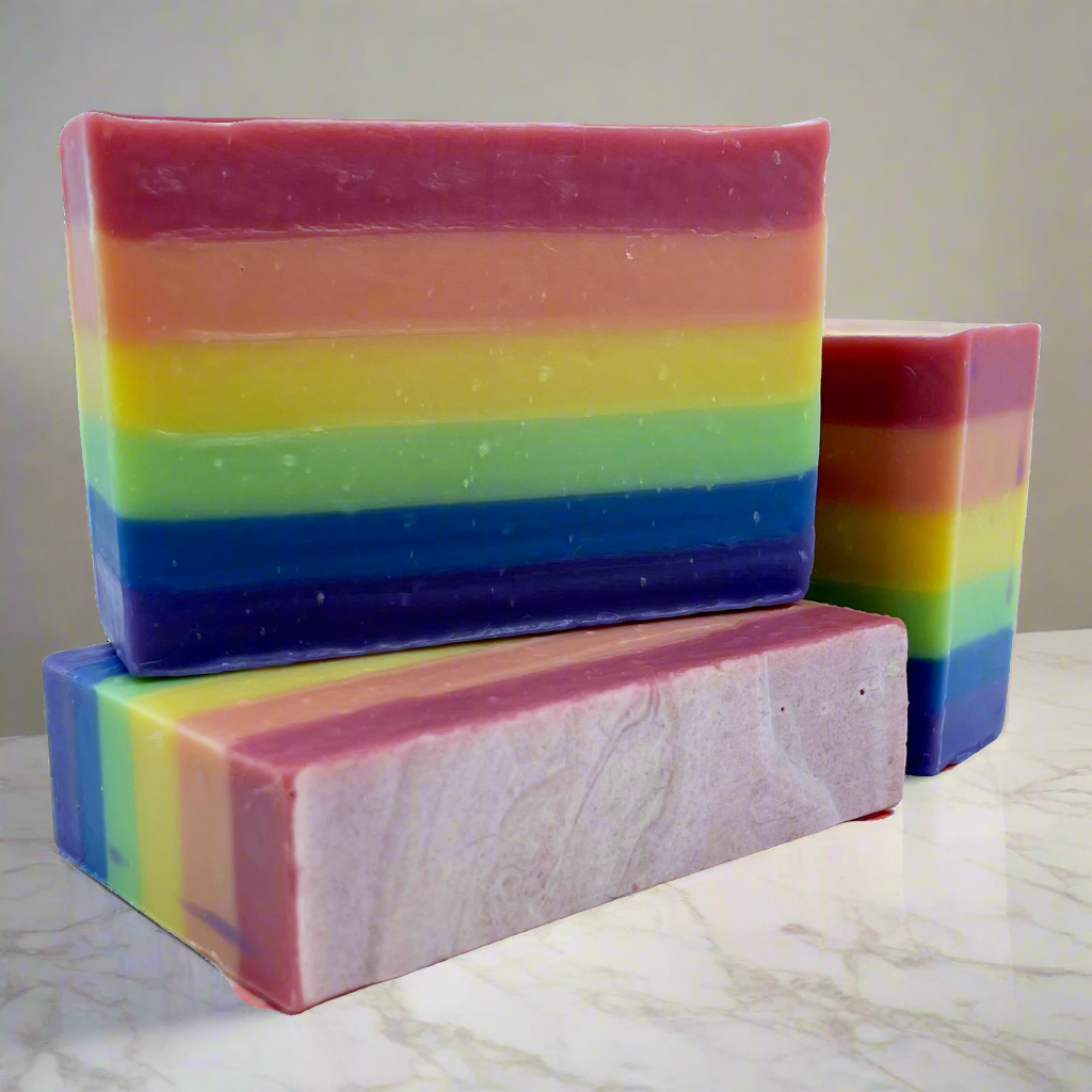 Goats Milk Soap: Rainbow Dreams