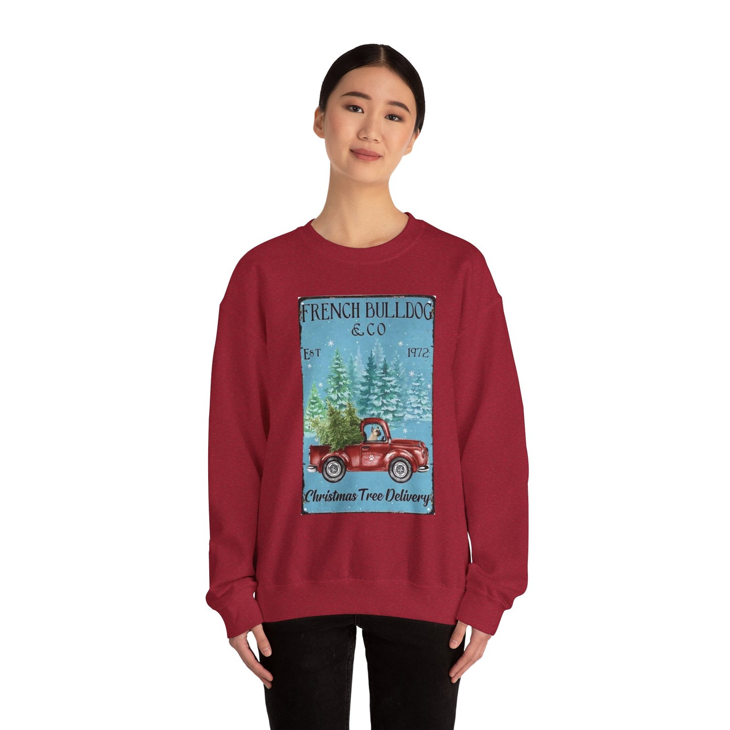 French Bulldog Crewneck Sweatshirt - Tree Company Design