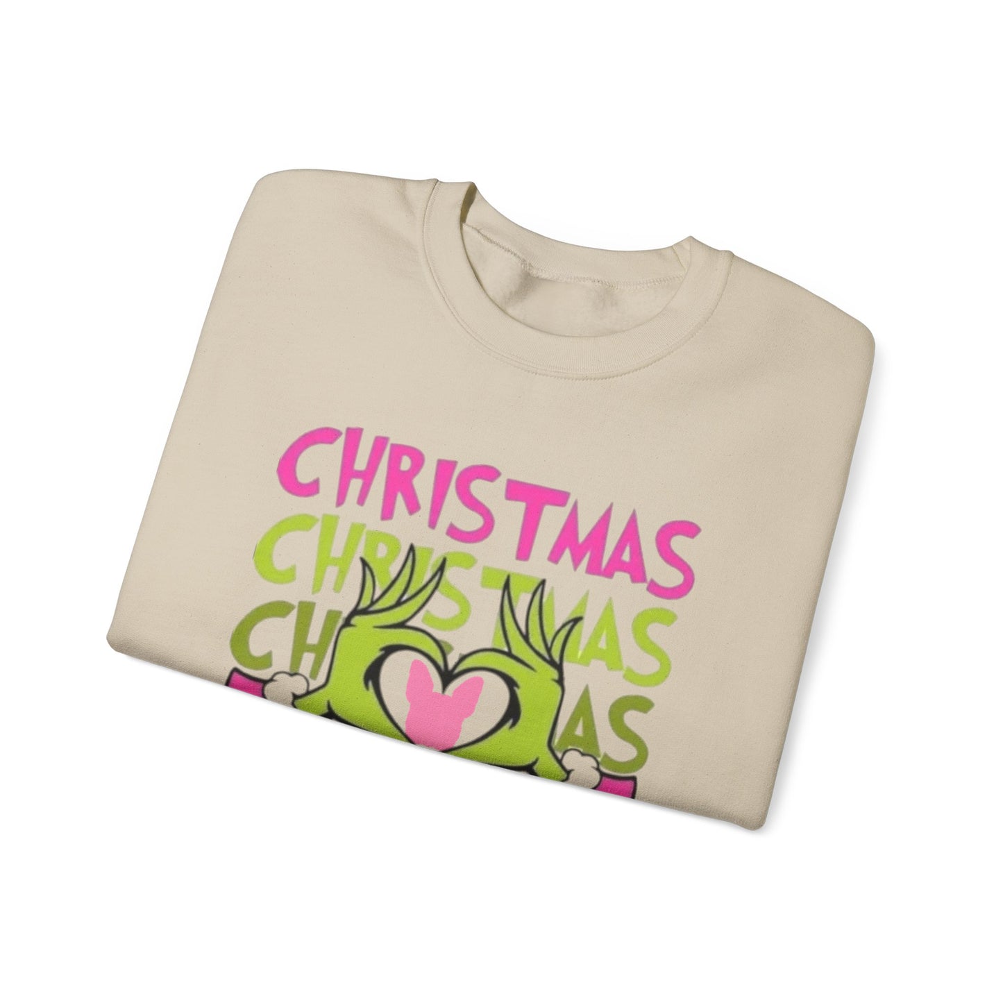 Frenchie Grinch Sweatshirt Silhouette Design