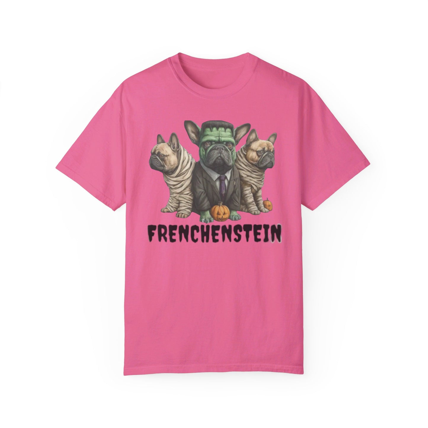 FrenchenStein Unisex Garment-Dyed T-shirt