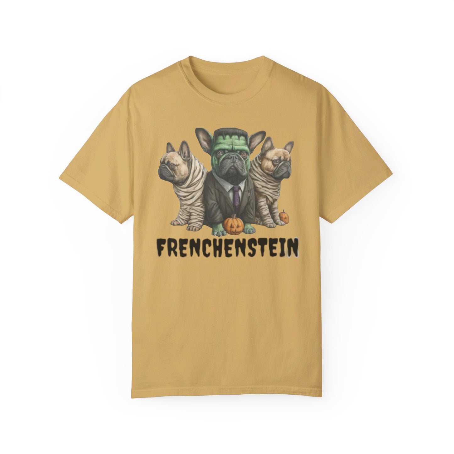 FrenchenStein Unisex Garment-Dyed T-shirt