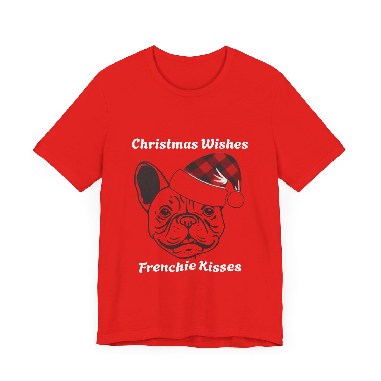 French Bulldog Santa Hat Tee