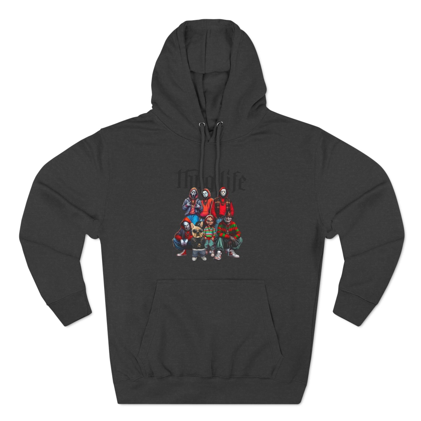 Thug Life Three-Panel Fleece Hoodie