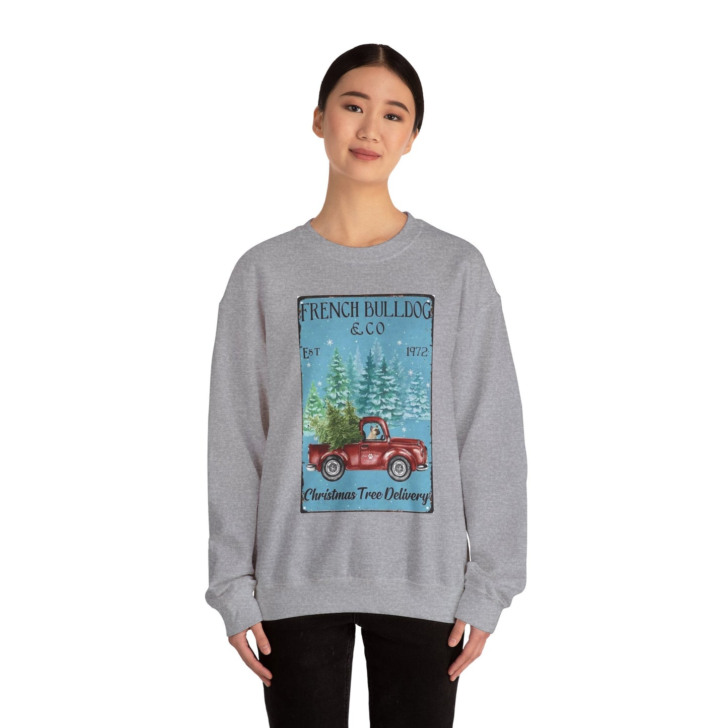 French Bulldog Crewneck Sweatshirt - Tree Company Design