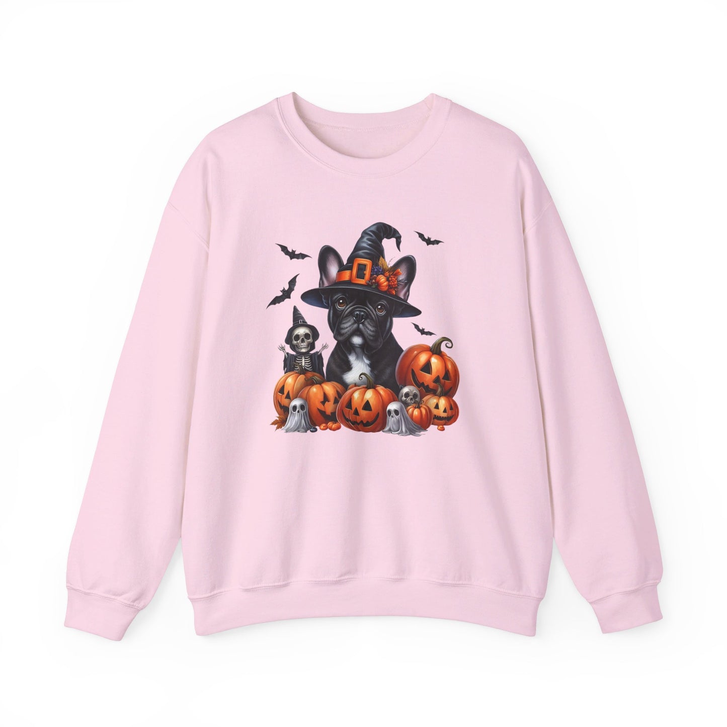 Frenchie Witch Unisex Heavy Blend™ Crewneck Sweatshirt