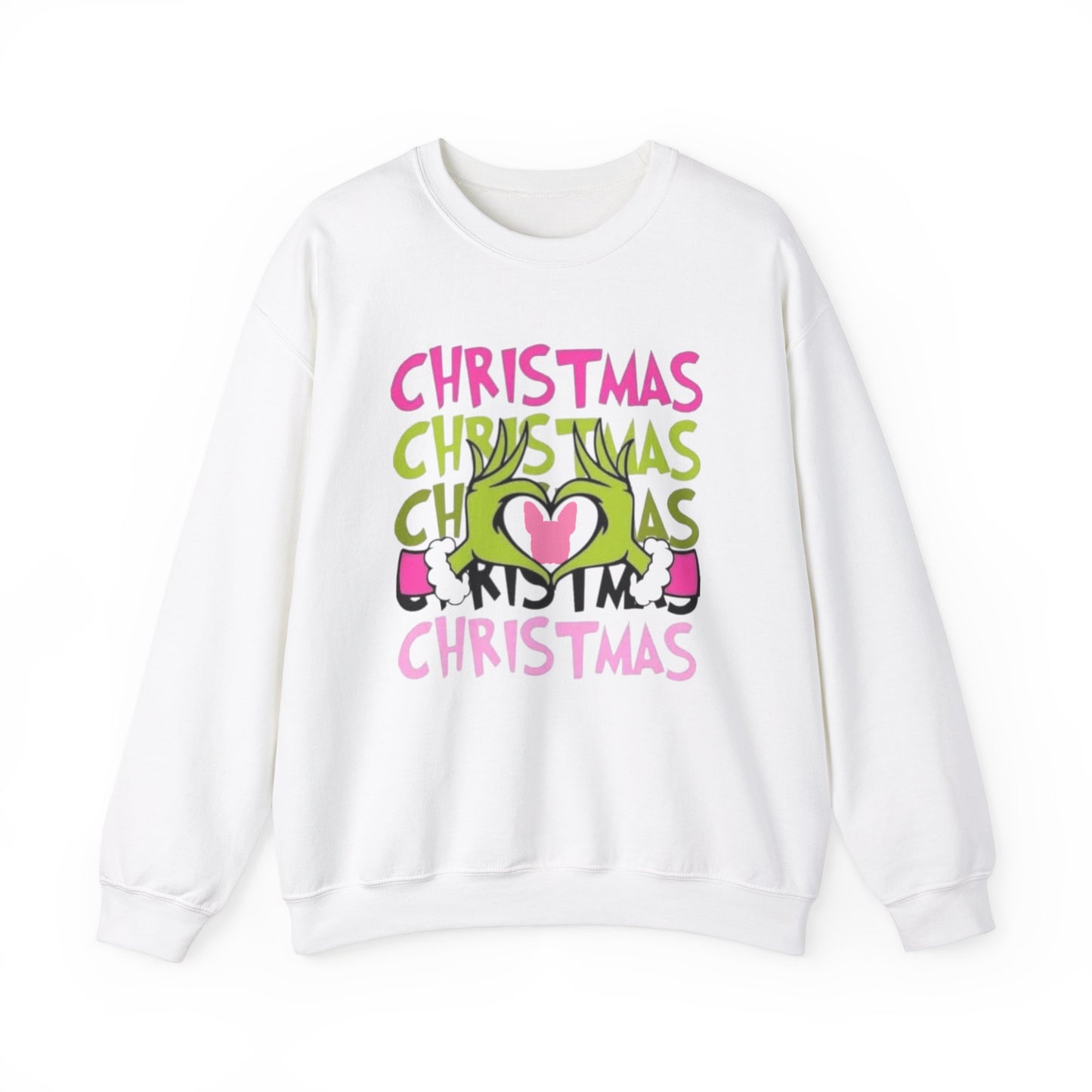 Frenchie Grinch Sweatshirt Silhouette Design