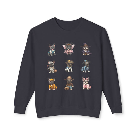 Frenchies Halloween Crewneck Sweatshirt