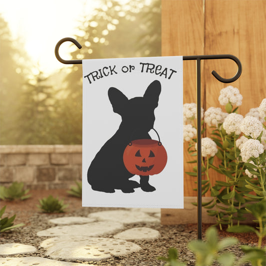 Frenchie Halloween Flag