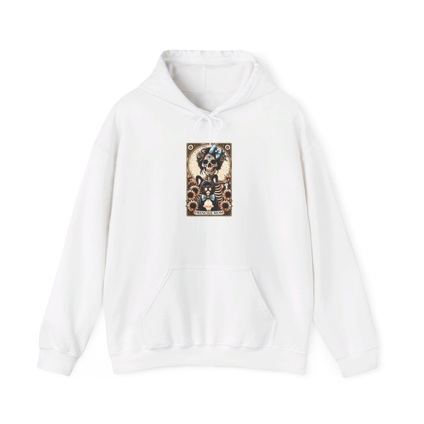 Frenchie Mom Tarot Card Hooded Sweatshirt