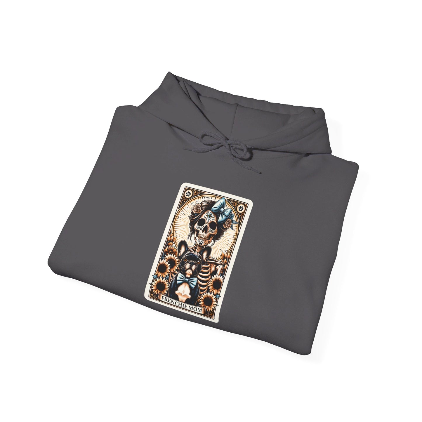 Frenchie Mom Tarot Card Hooded Sweatshirt