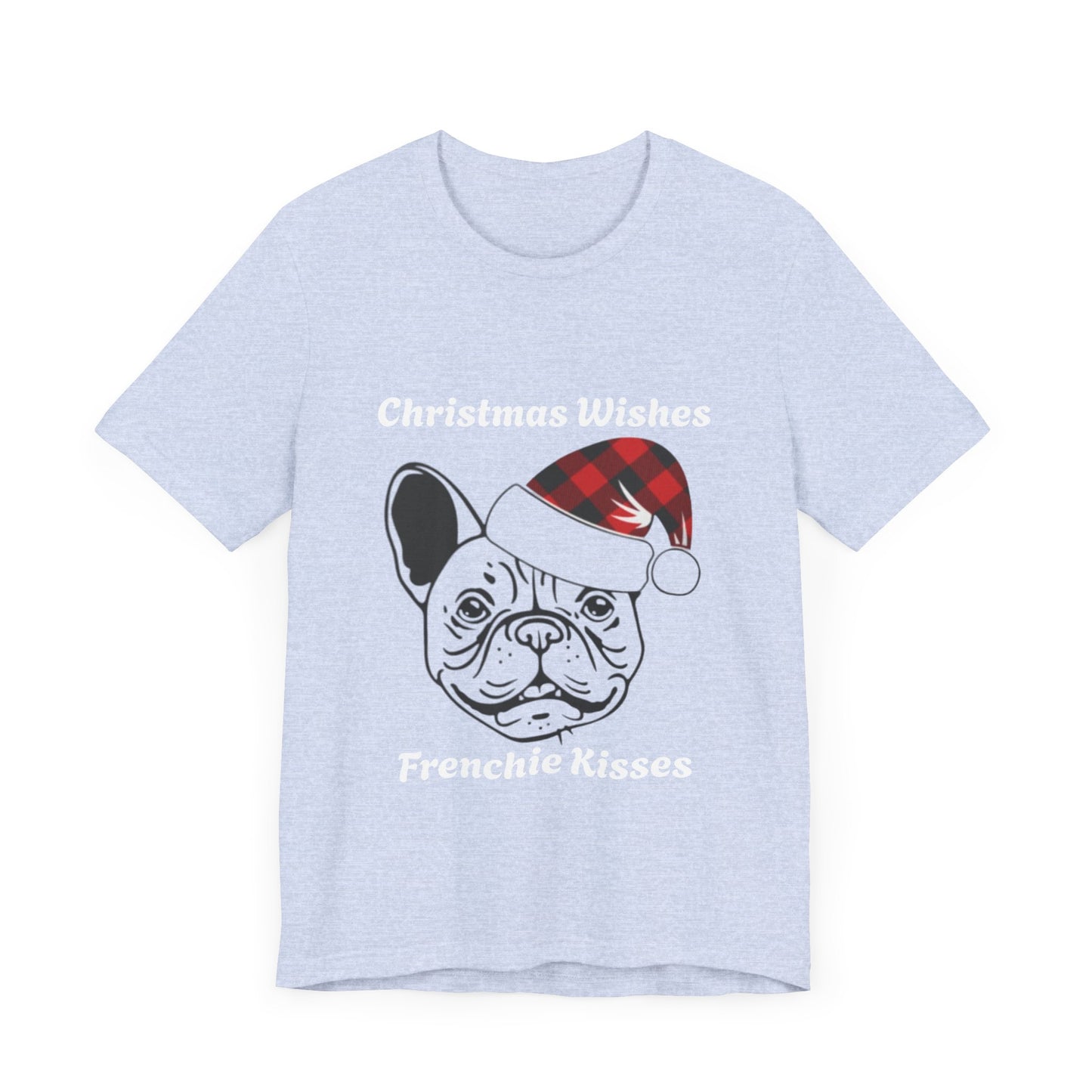 French Bulldog Santa Hat Tee