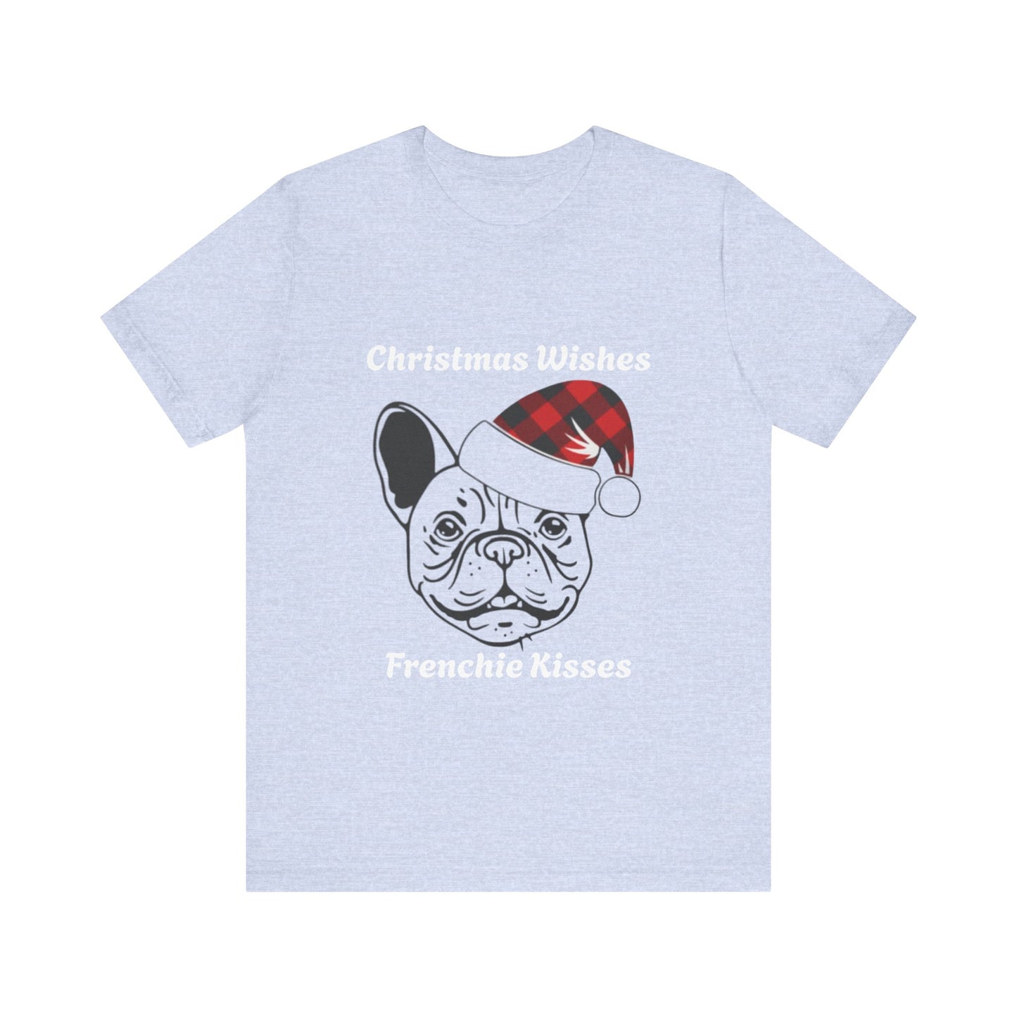 French Bulldog Santa Hat Tee