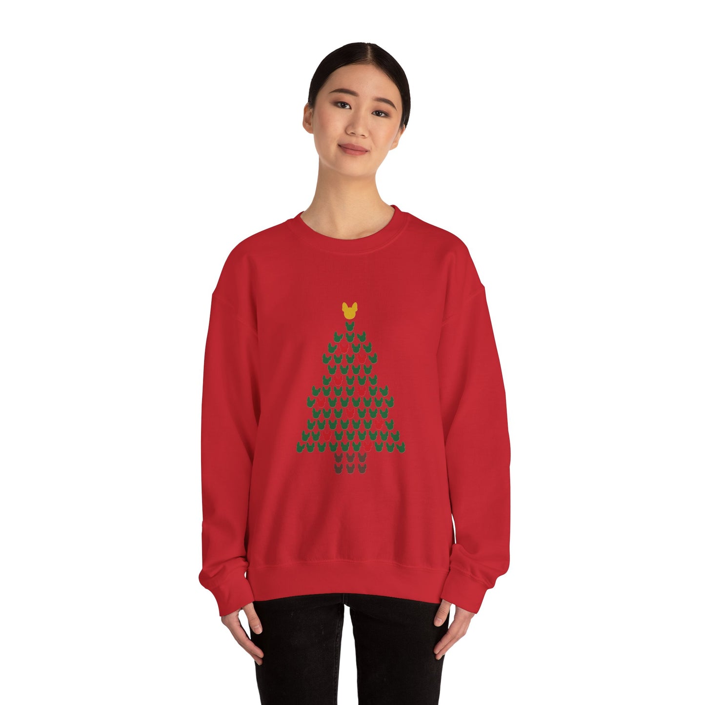 Crewneck Sweatshirt - Frenchie Tree