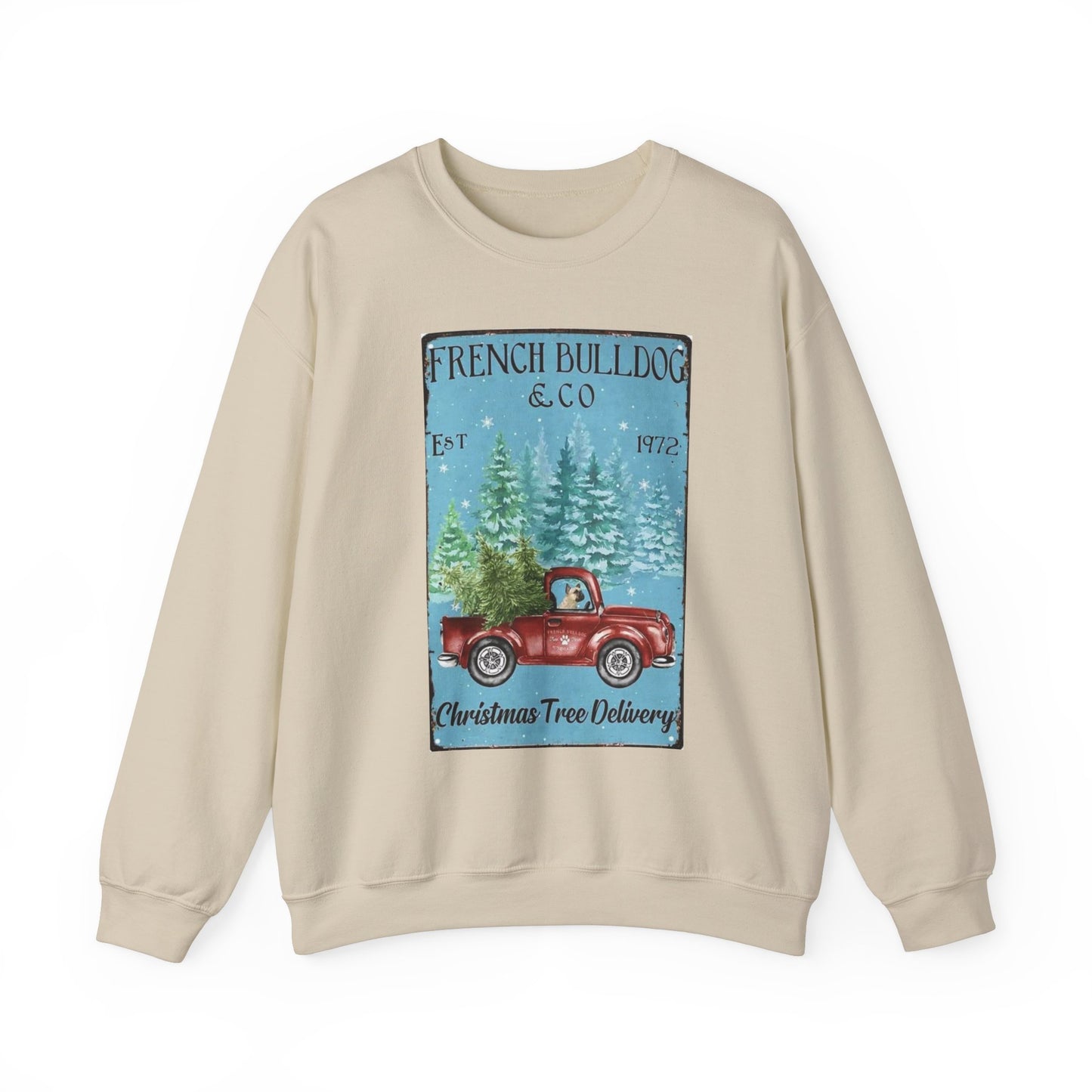 French Bulldog Crewneck Sweatshirt - Tree Company Design