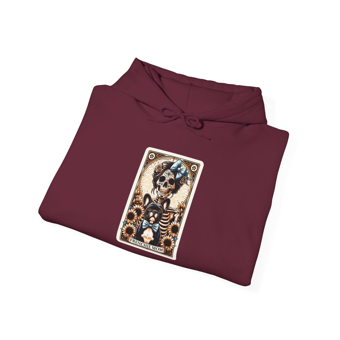 Frenchie Mom Tarot Card Hooded Sweatshirt