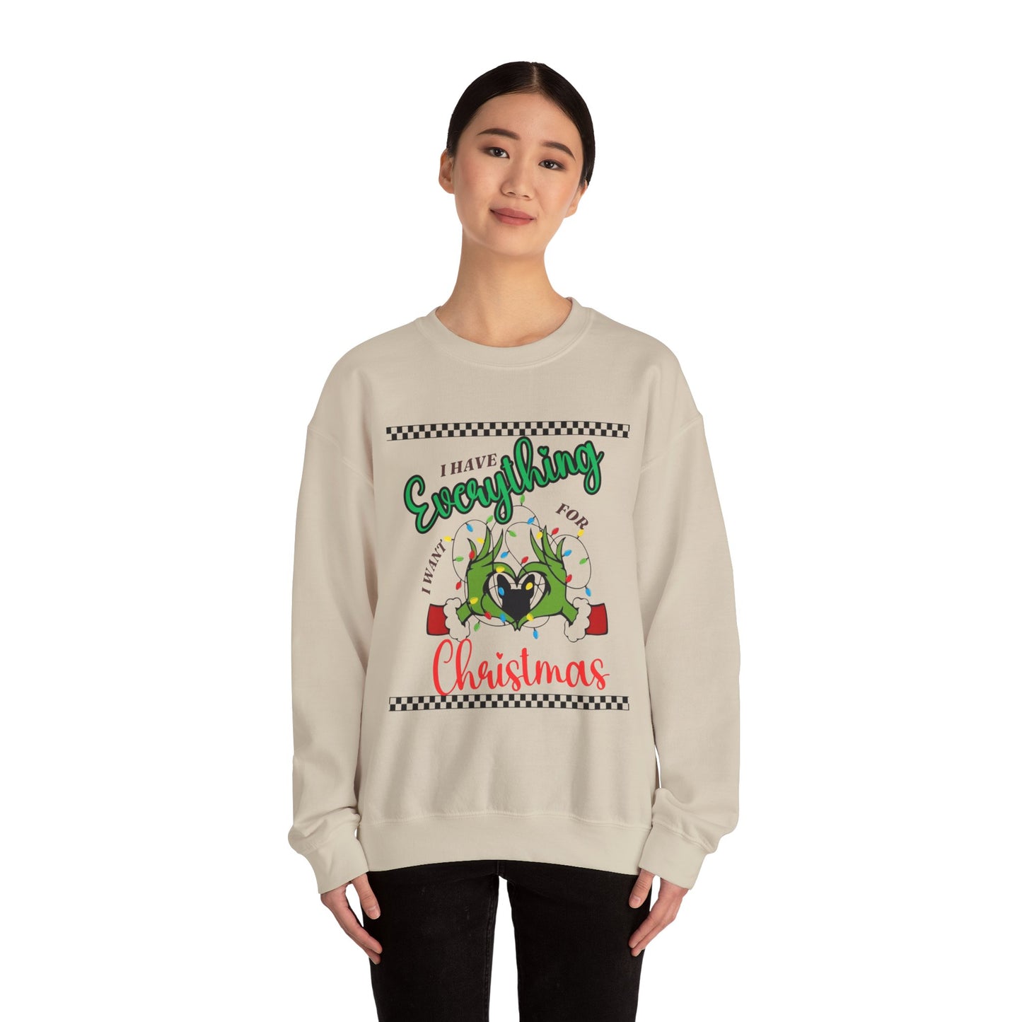 Grinch Frenchie Sweatshirt