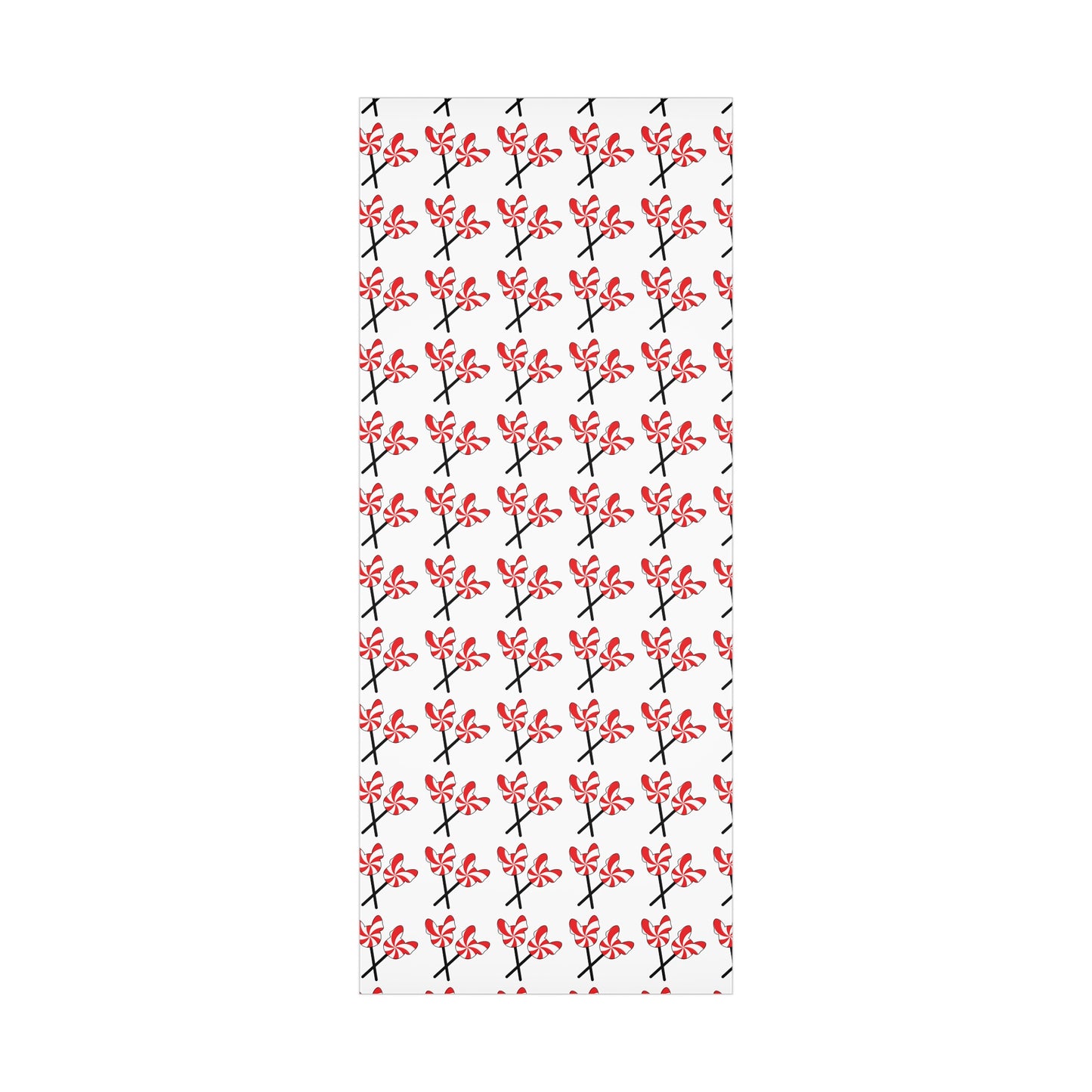 Gift Wrap Papers - French Bulldog Peppermint Lollipop