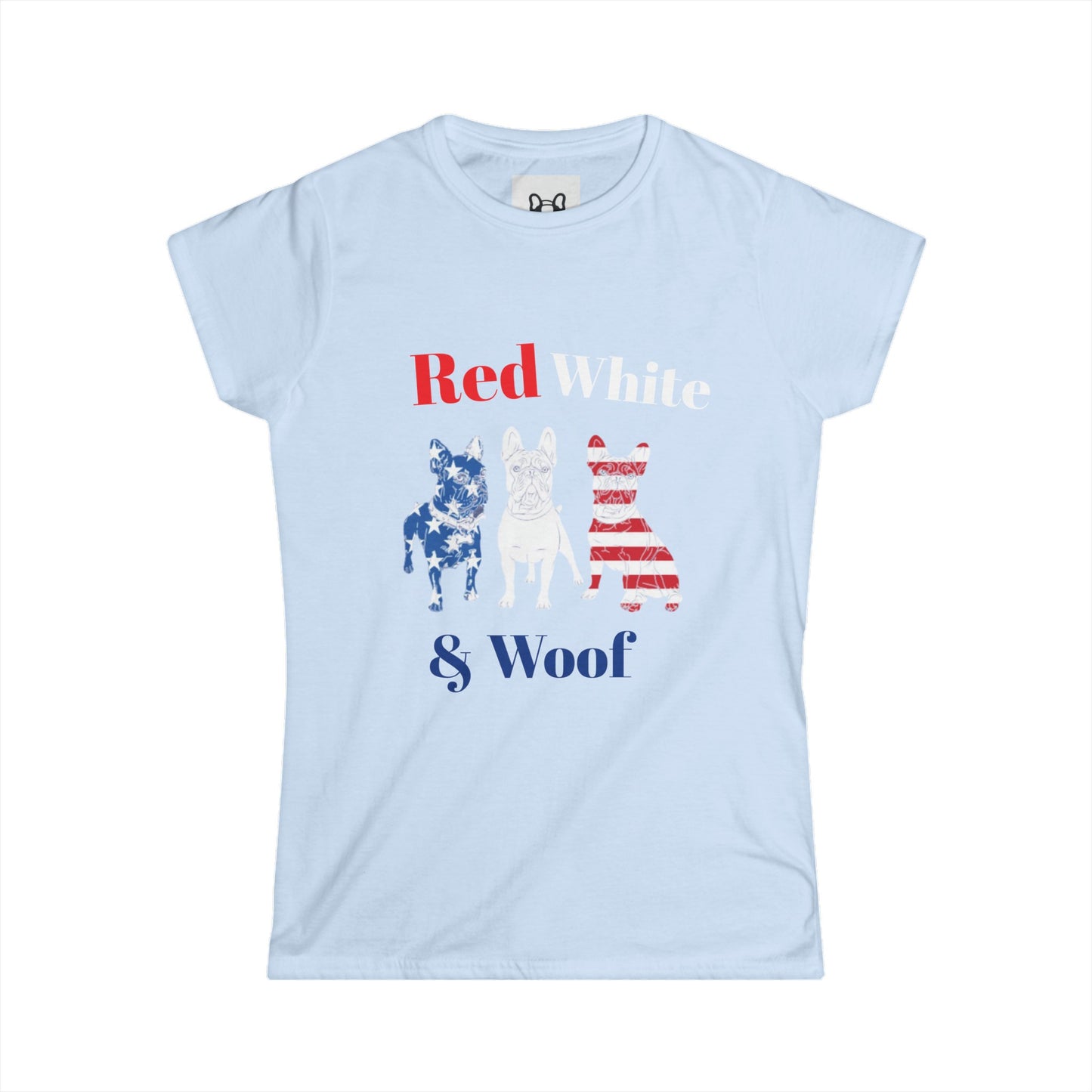 Patriotic Frenchie Women's Softstyle Tee