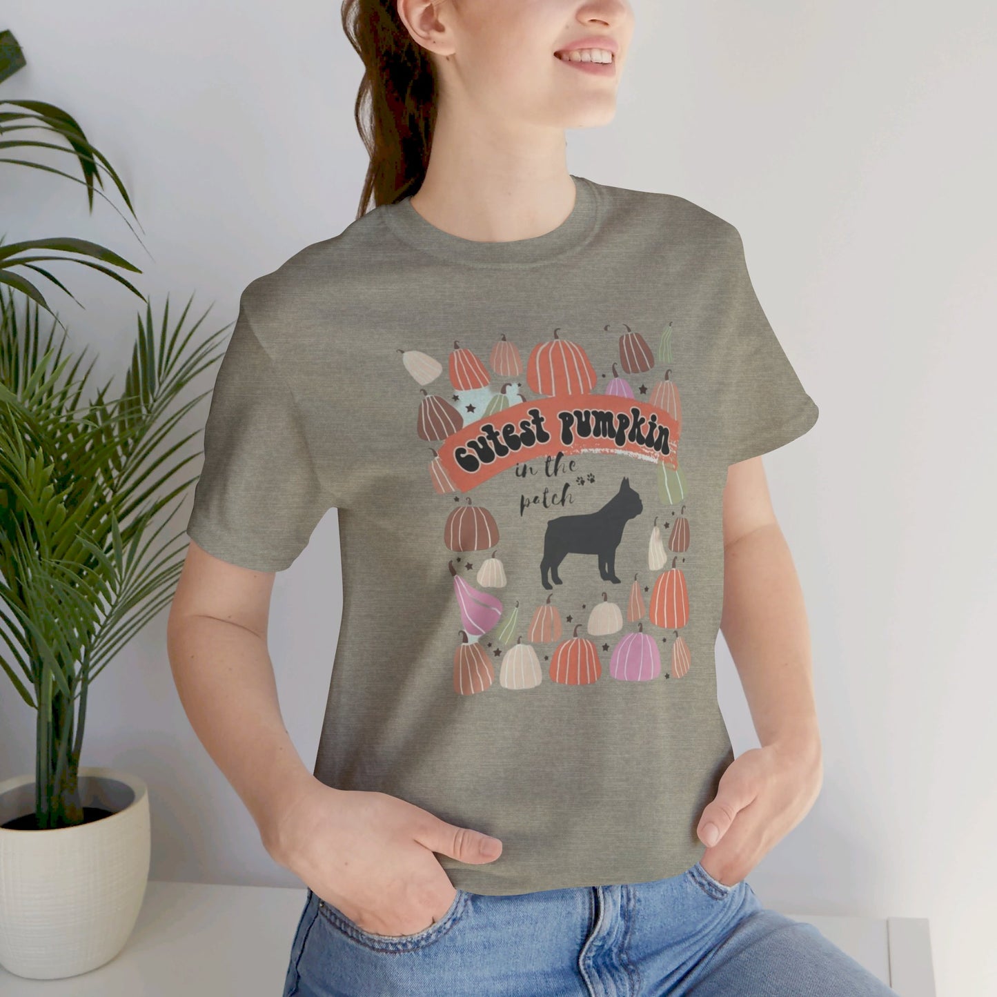 Pumpkin Patch Frenchie Tee