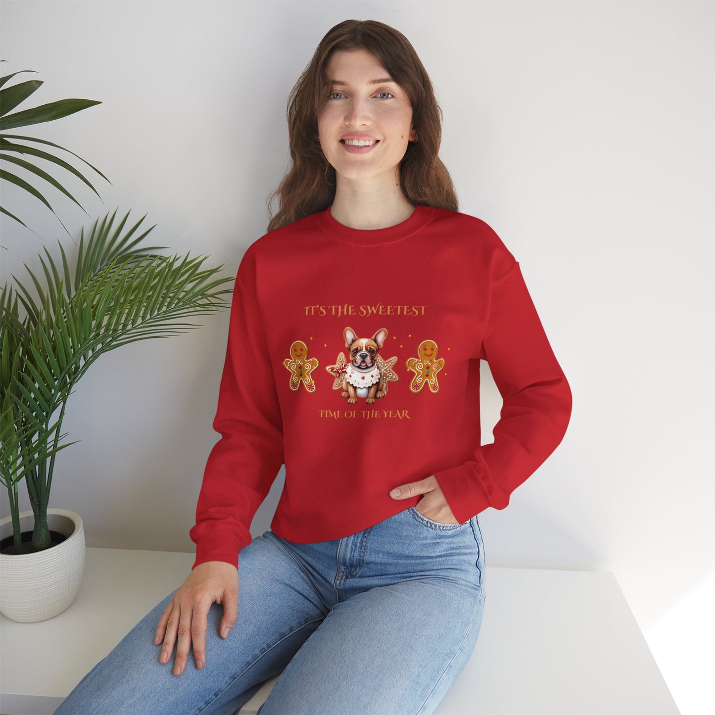 Gingerbread Frenchie Sweatshirt