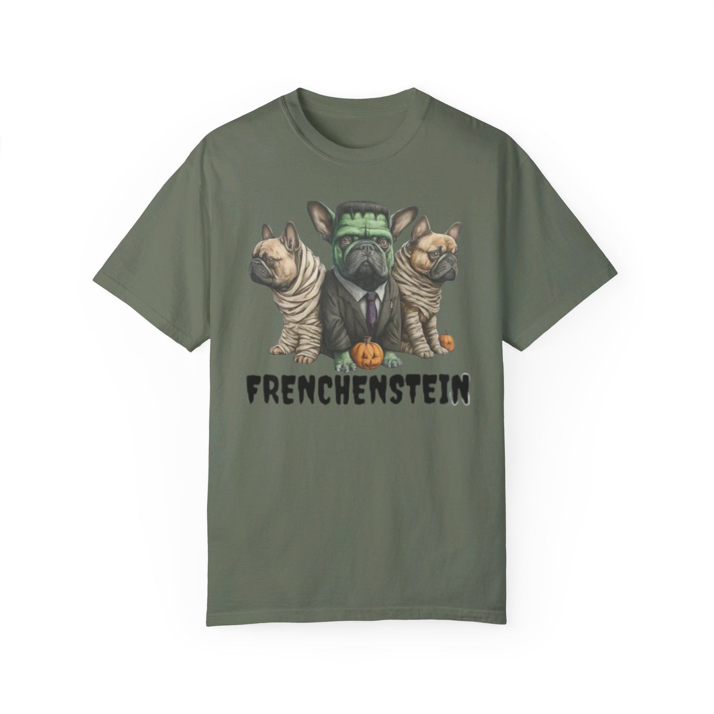 FrenchenStein Unisex Garment-Dyed T-shirt