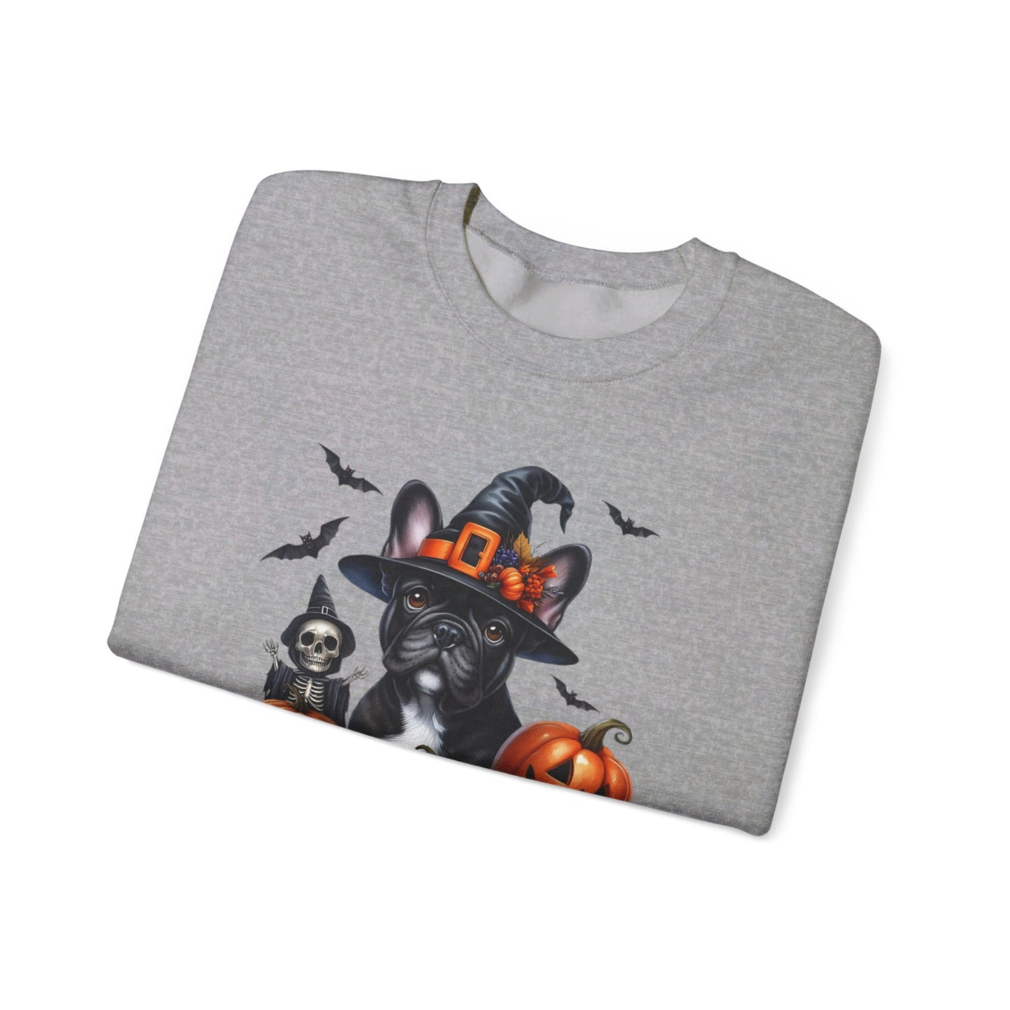 Frenchie Witch Unisex Heavy Blend™ Crewneck Sweatshirt