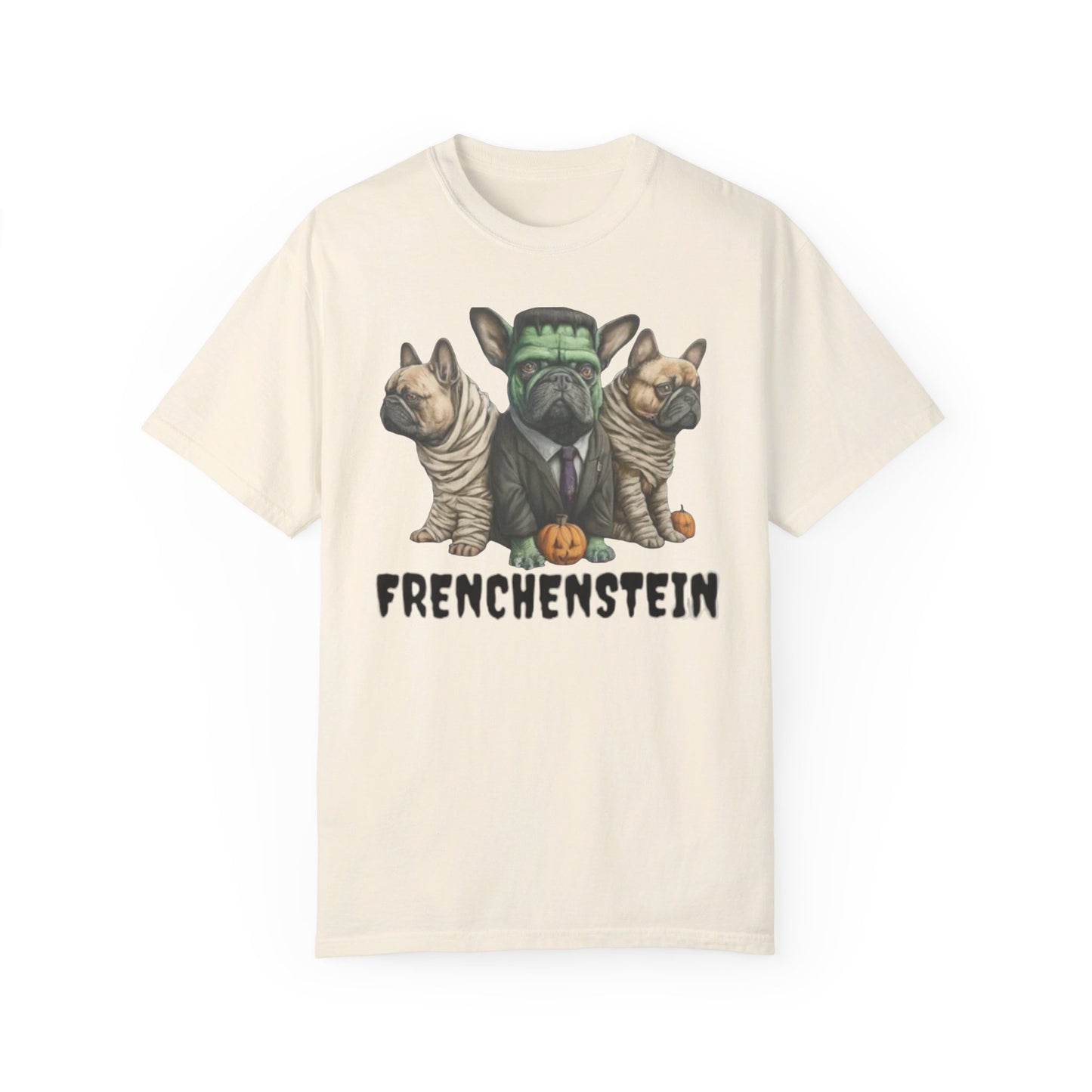 FrenchenStein Unisex Garment-Dyed T-shirt