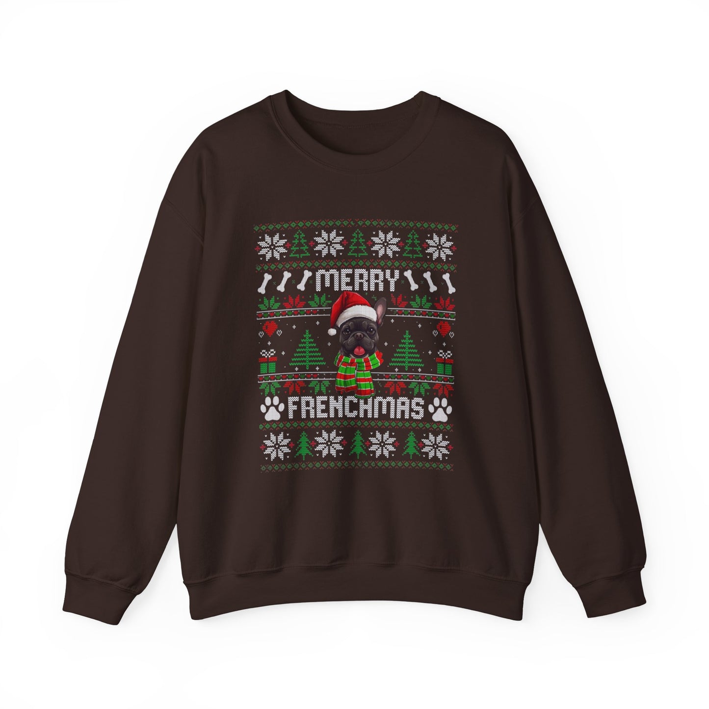 Merry Frenchmas Crew neck Sweatshirt