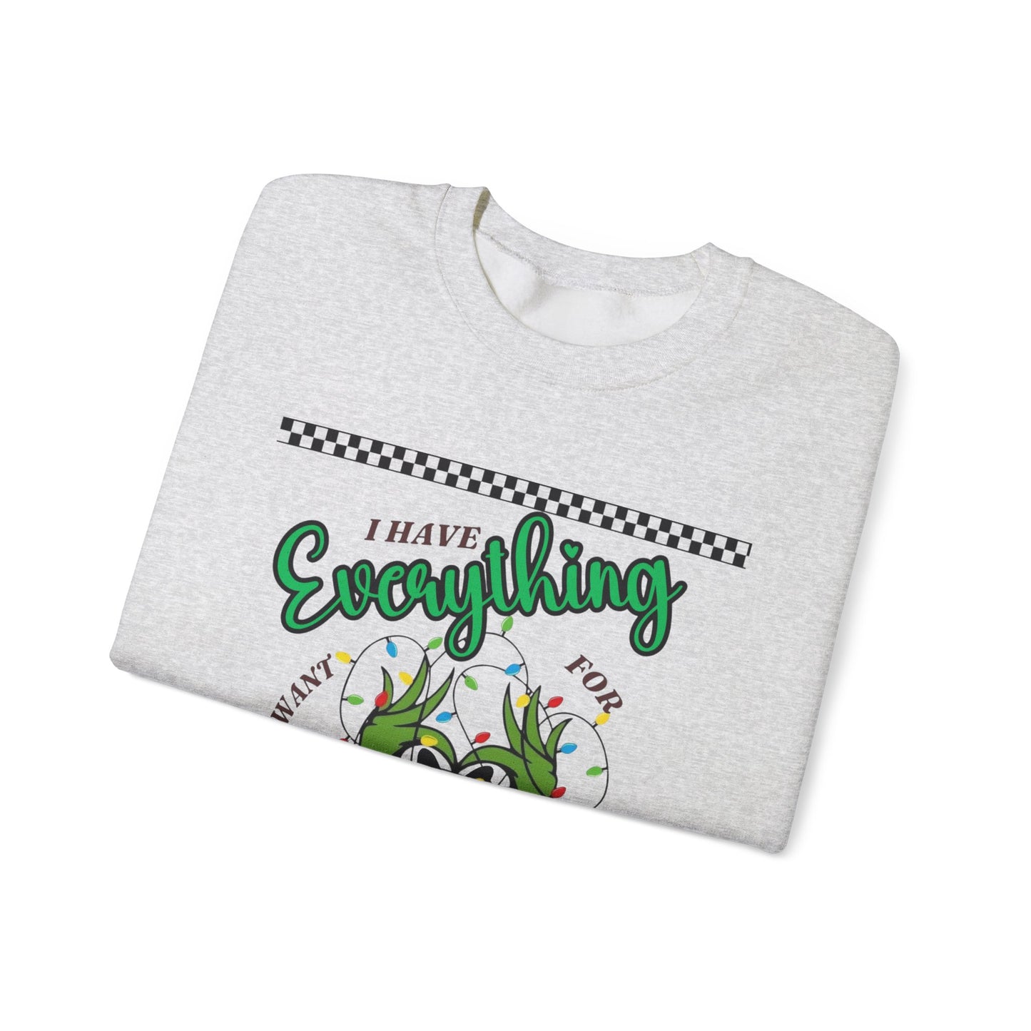 Grinch Frenchie Sweatshirt