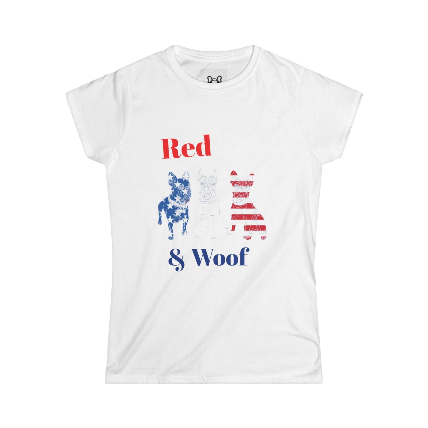 Patriotic Frenchie Women's Softstyle Tee