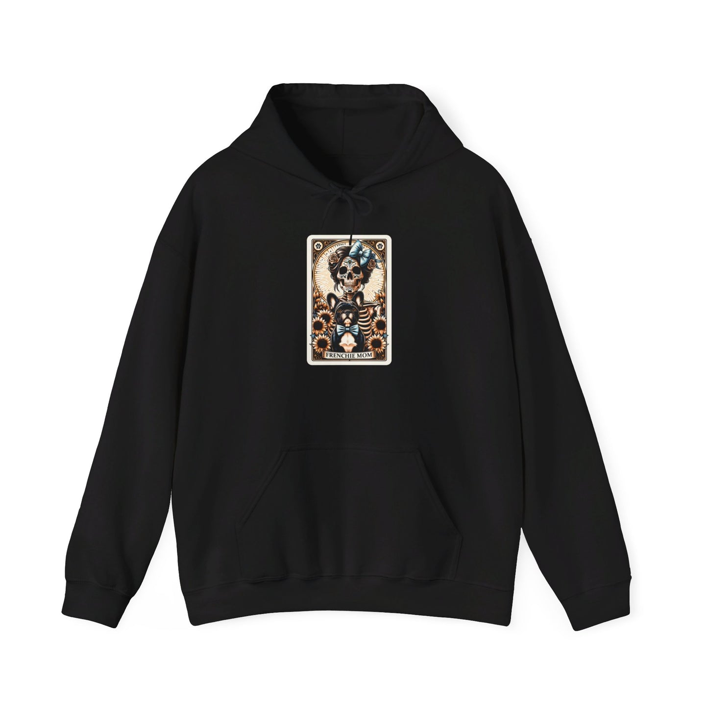 Frenchie Mom Tarot Card Hooded Sweatshirt