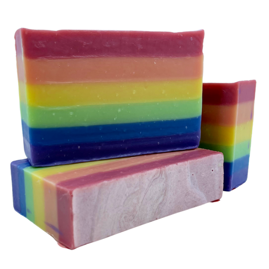 Goats Milk Soap: Rainbow Dreams