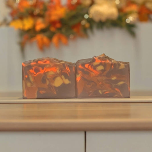 Spiced Pumpkin Eggnog Soap