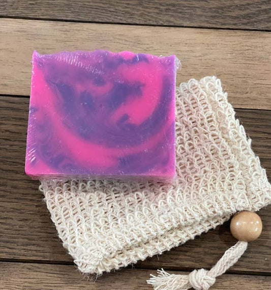 Goat Milk Soaps: Red Hibiscus & Acai