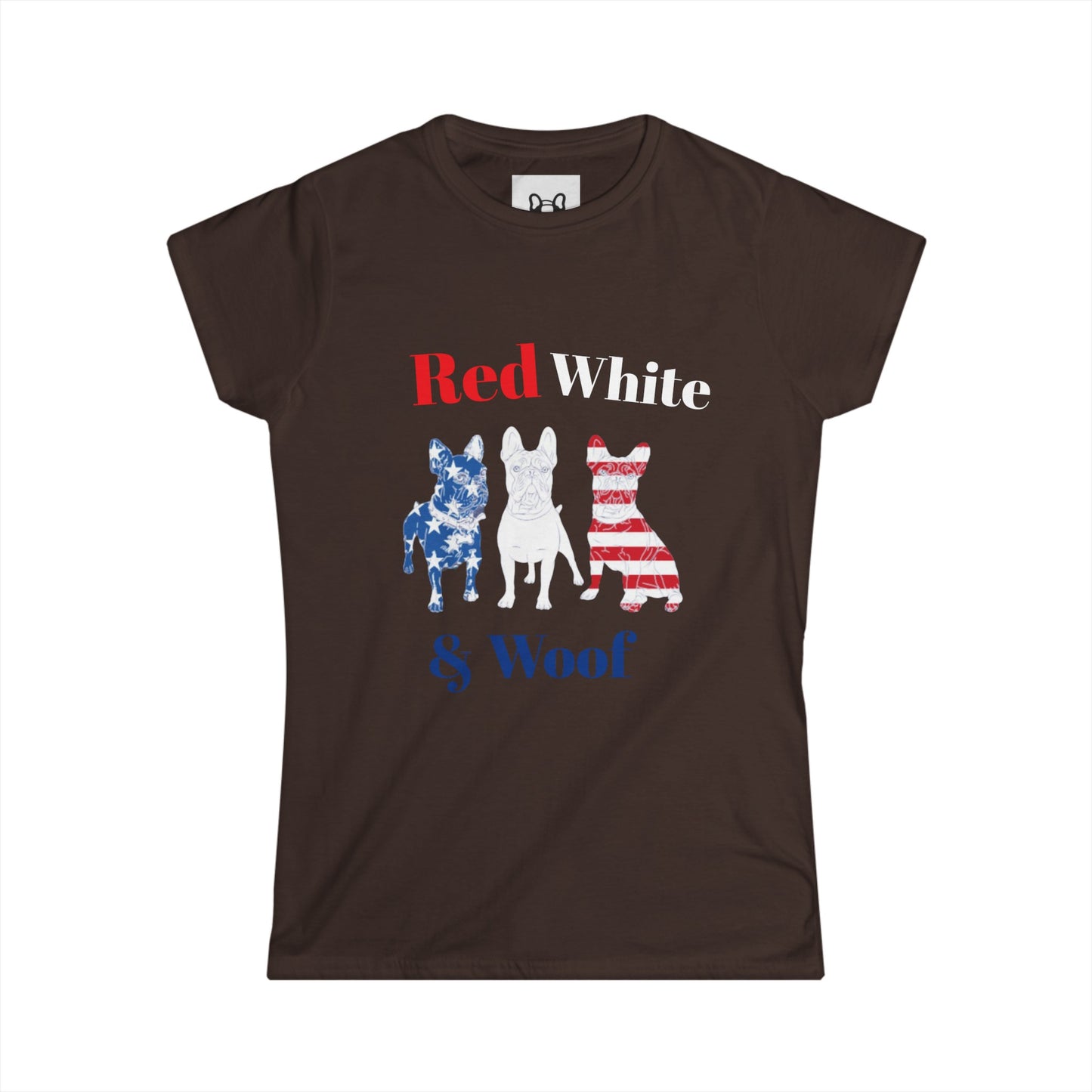 Patriotic Frenchie Women's Softstyle Tee