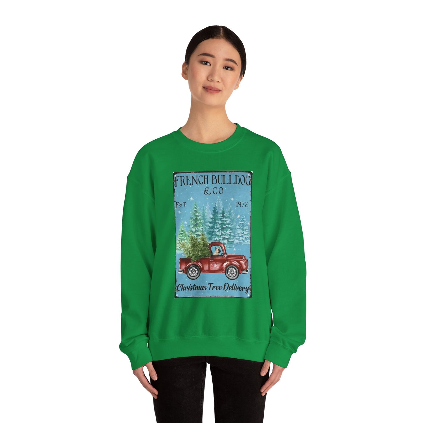 French Bulldog Crewneck Sweatshirt - Tree Company Design