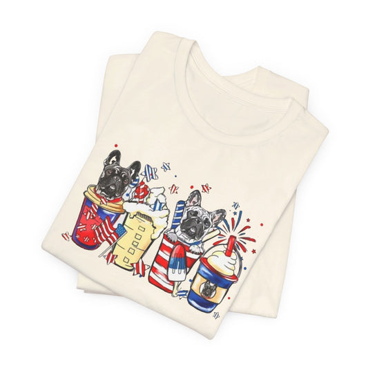 Frenchie 4th Unisex Jersey Short Sleeve Tee