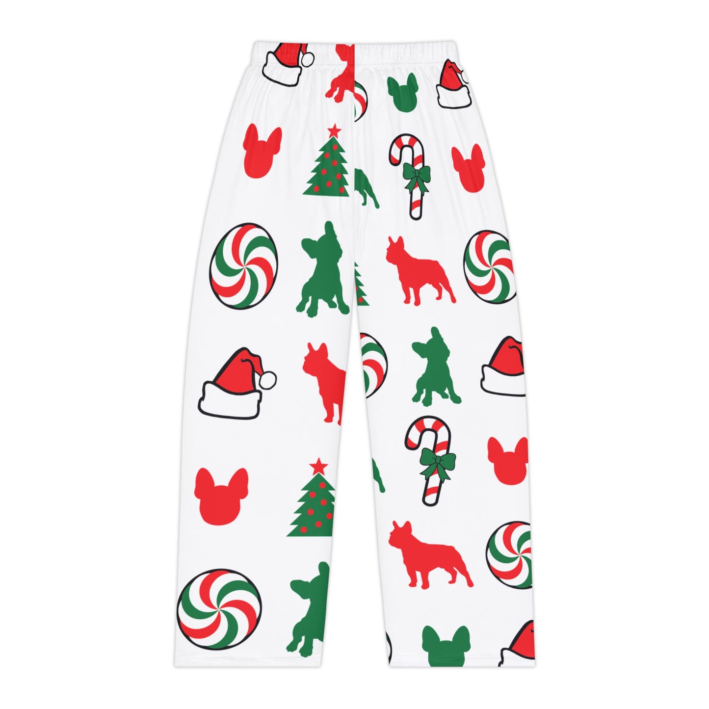 Christmas Frenchie Women's Pajama Pants