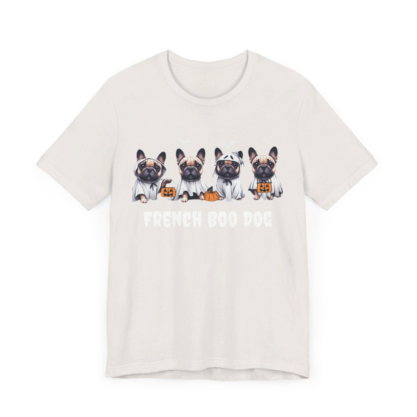 French Boo Dog Halloween Tee