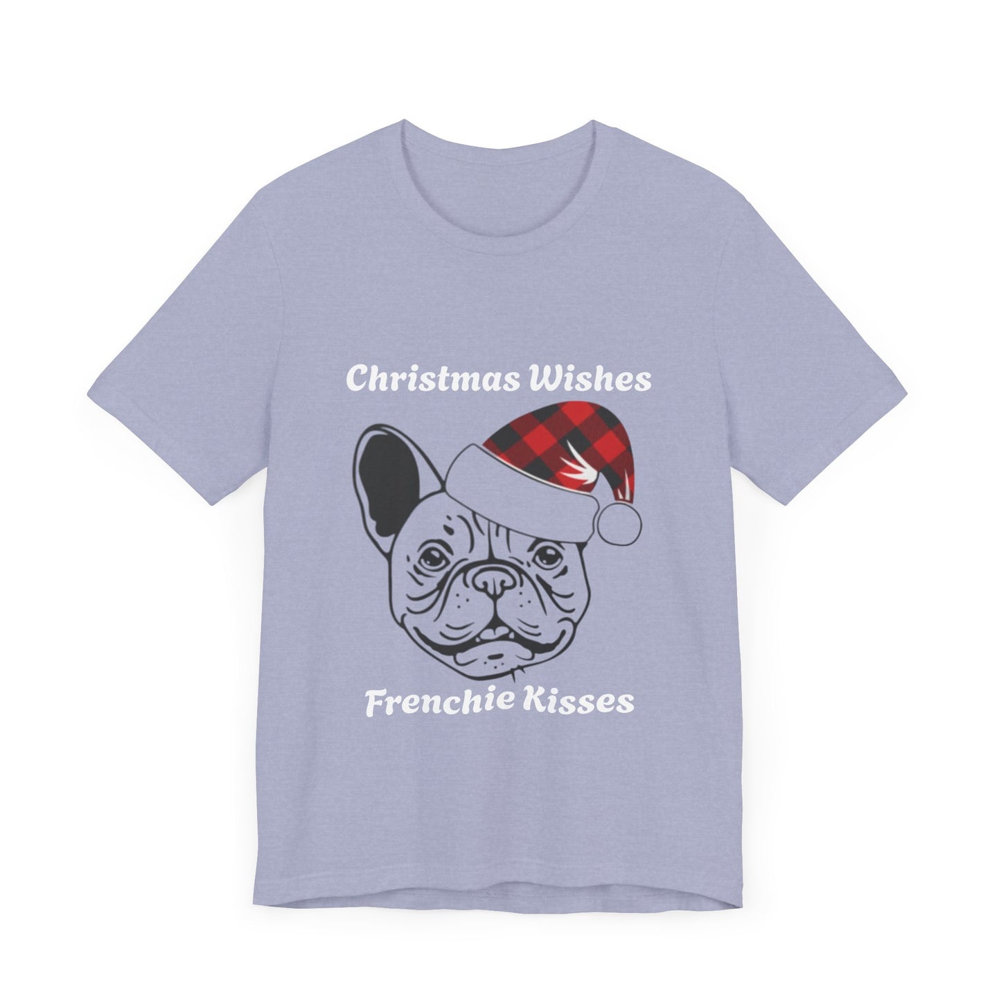 French Bulldog Santa Hat Tee