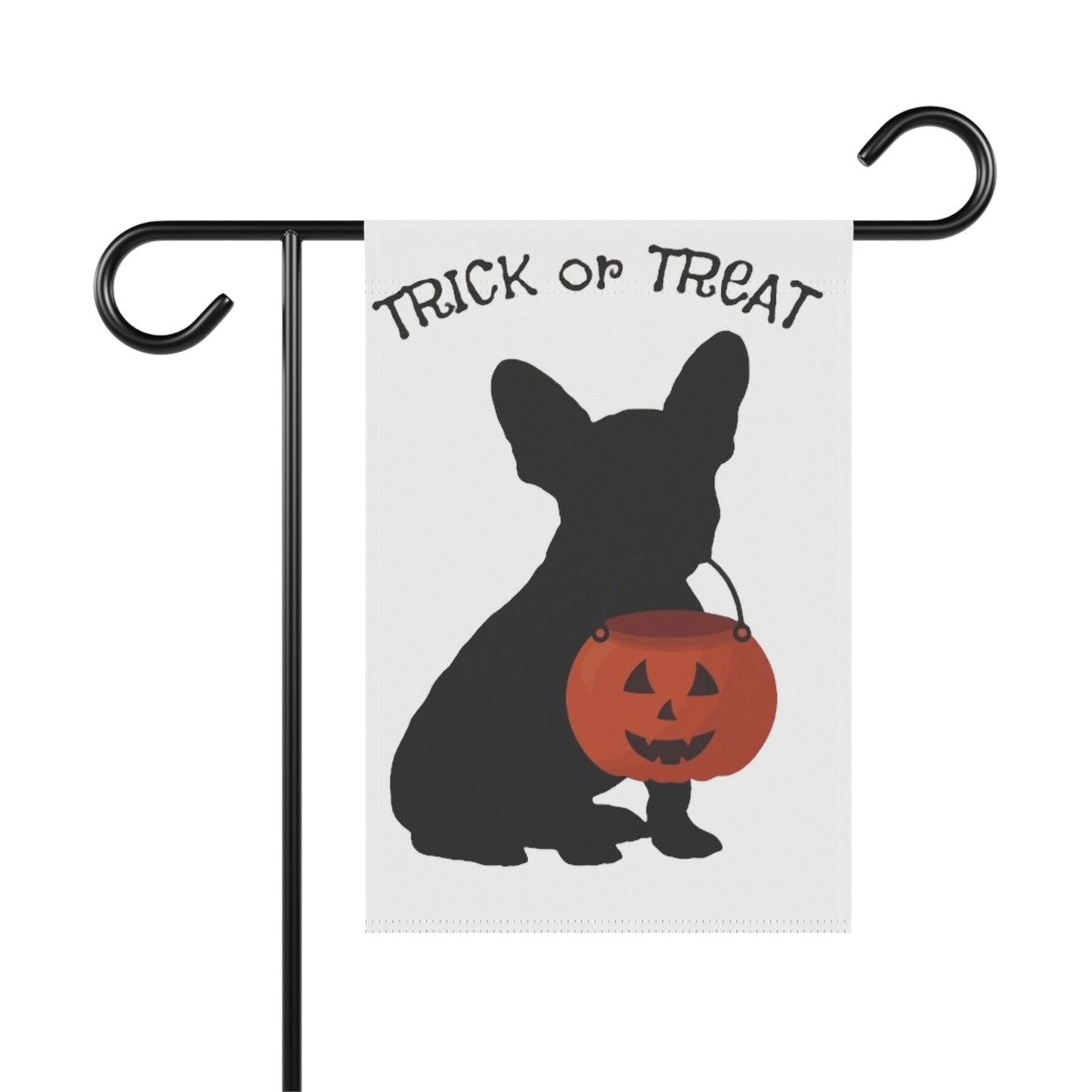 Frenchie Halloween Flag