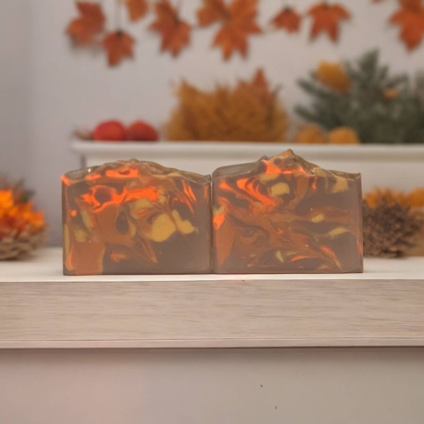 Spiced Pumpkin Eggnog Soap