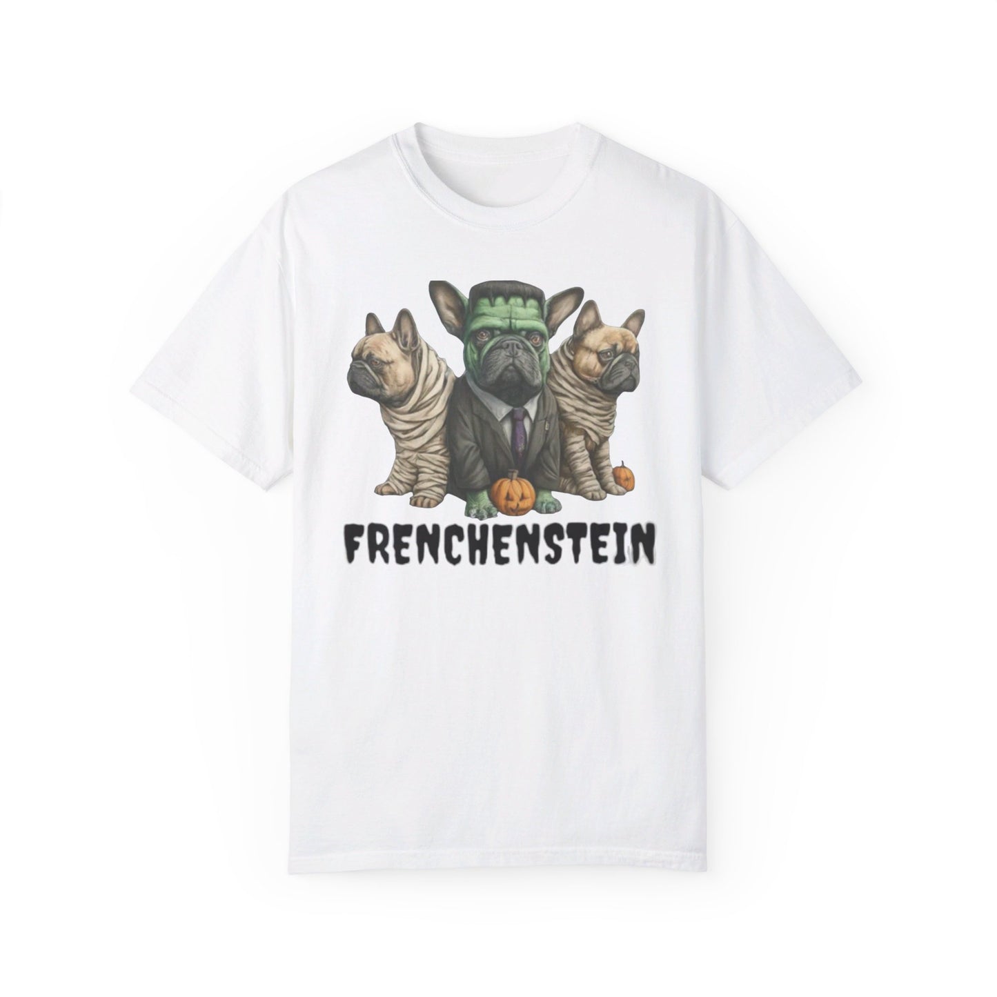 FrenchenStein Unisex Garment-Dyed T-shirt